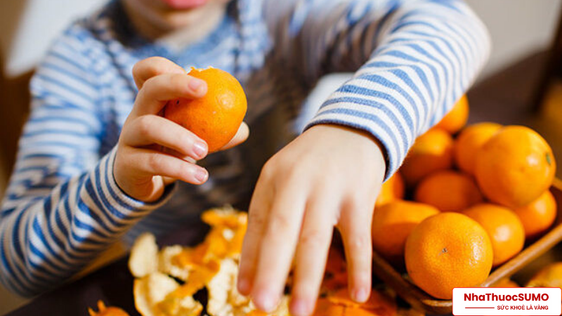 Trẻ cần được bổ sung Vitamin C ngay từ khi sinh ra