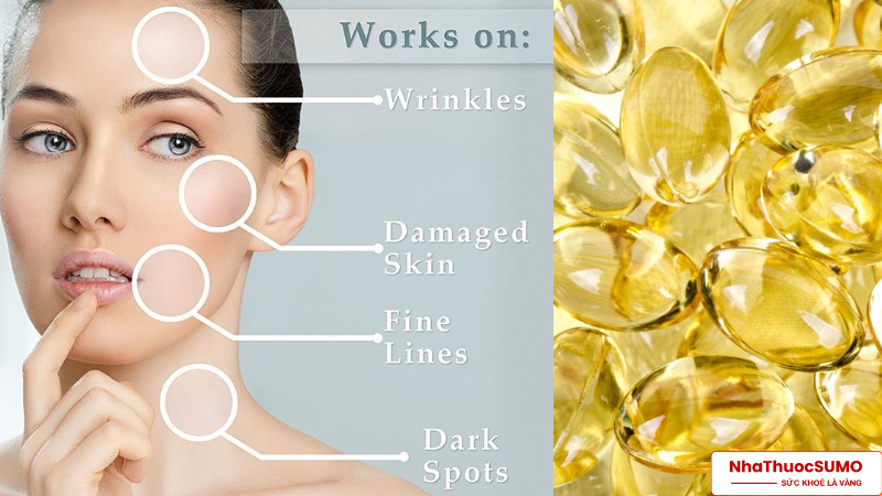 Tác dụng của vitamin E cải thiện tối đa làn da khô và lão hoá