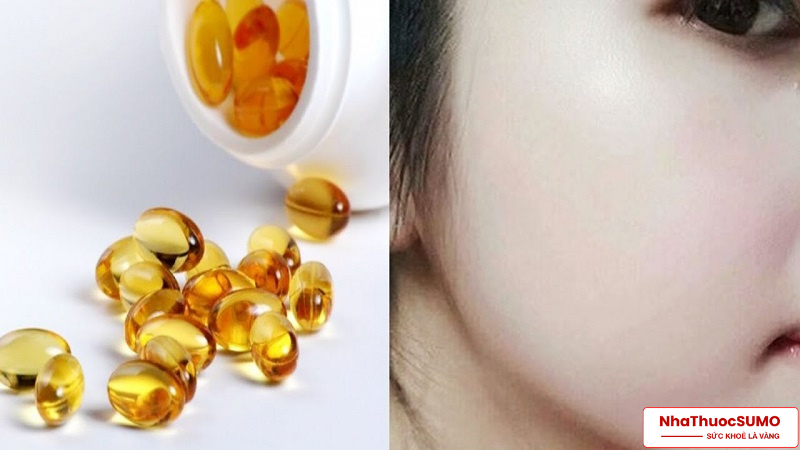 Chiết xuất dầu vitamin e và bôi trực tiếp lên mặt cũng là một cách dưỡng da hiệu quả