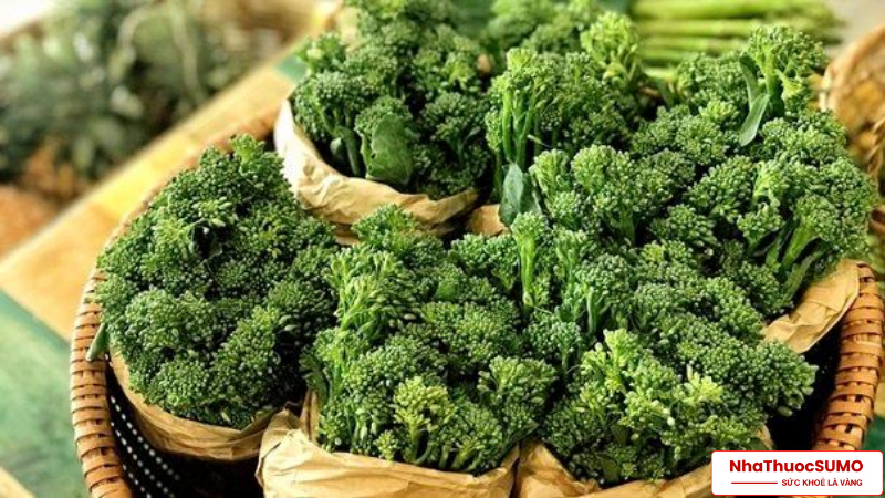 Vitamin K có nhiều trong rau xanh như bông cải xanh