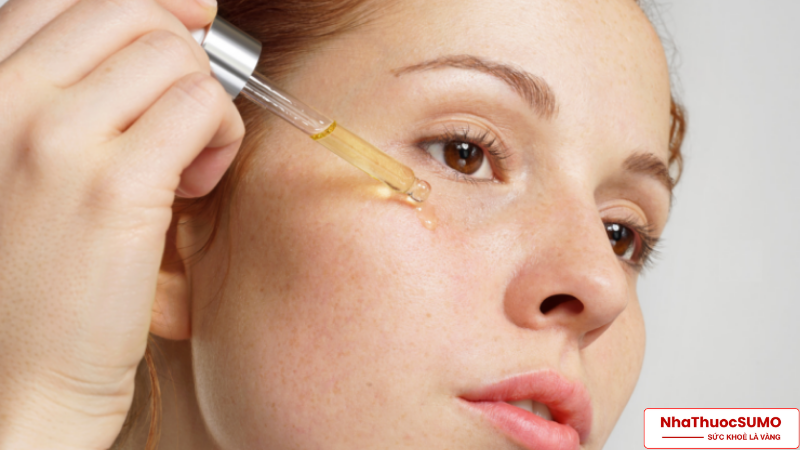 Da dầu thường không được khuyến khích sử dụng vitamin E trên da