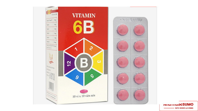 Vitamin 6B bổ sung Vitamin B5 (Axit pantothenic) , Vitamin B1 (Thiamine HCL) , Vitamin B6 (Pyridoxine) , Vitamin B2 (Riboflavin) , Vitamin B12 (Cyanocobalamine)