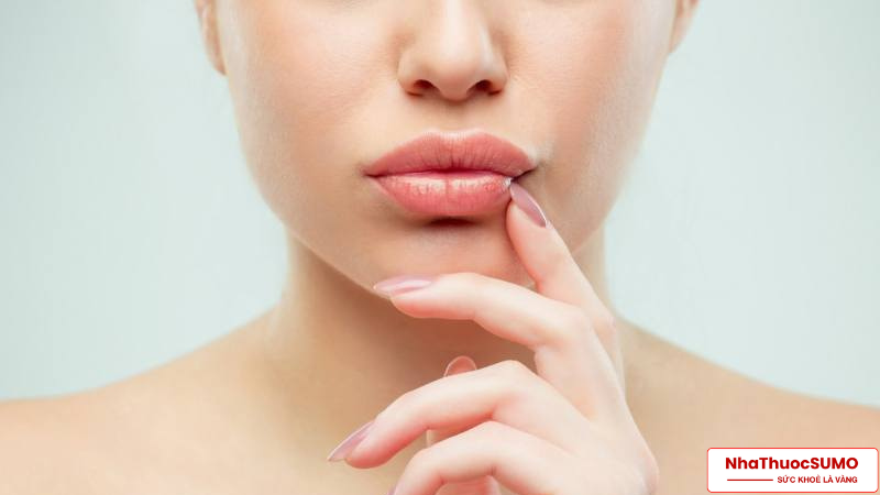 Trị thâm môi bằng vitamin E với dầu viên nang E làm hồng môi trông thấy