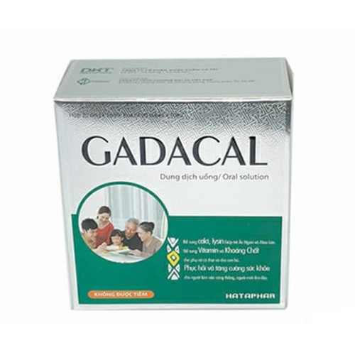 Gadacal - Bổ sung vitamin và khoáng chất cần thiết cho cơ thể