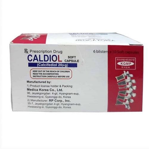 Caldiol Soft Capsule - Hỗ trợ điều trị các bệnh lý về xương