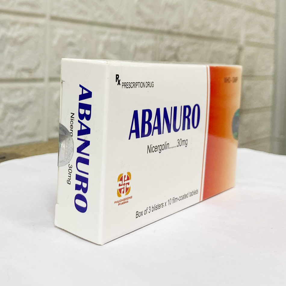 Hộp thuốc Abanuro 30mg