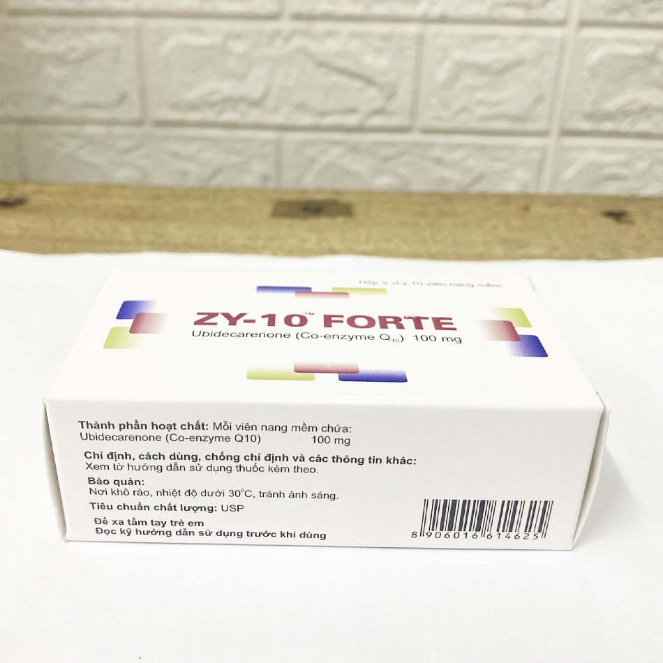 Thông tin của thuốc Zy-10 Forte