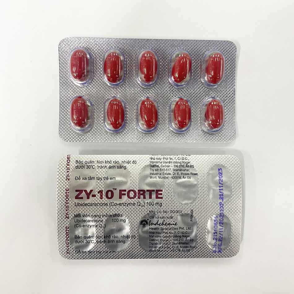 Vỉ thuốc Zy-10 Forte