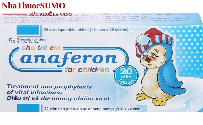 Thuốc Anaferon For Children dạng viên nén 20 viên