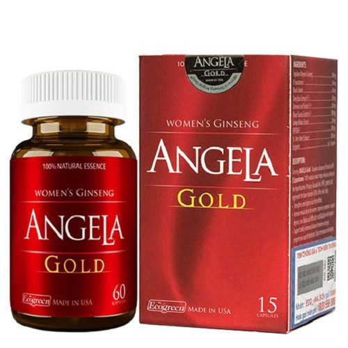 Sâm Angela Gold bổ sung và cân bằng nội tiết tố ở nữ giới