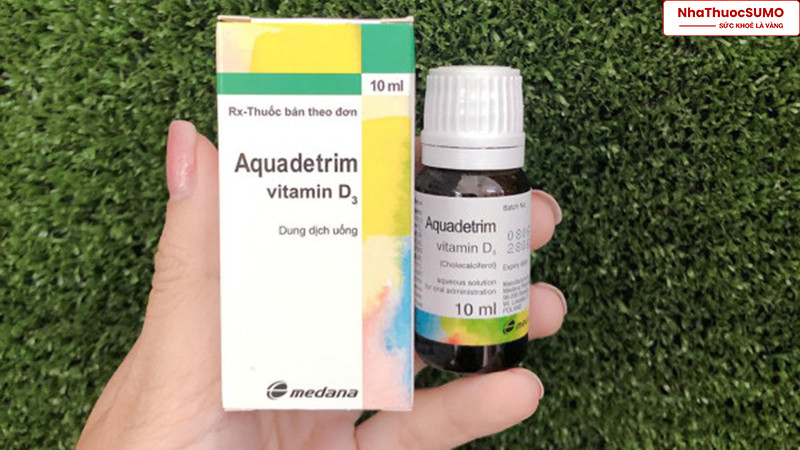 Aquadetrim Vitamin D3 Chính Hãng Ba Lan
