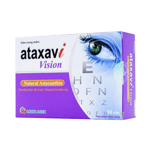 Thuốc Ataxavi Vision bổ mắt, tăng cường thị lực