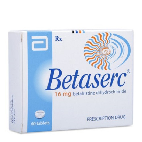 Betaserc -  Hỗ trợ điều trị chóng mặt, rối loạn tiền đình