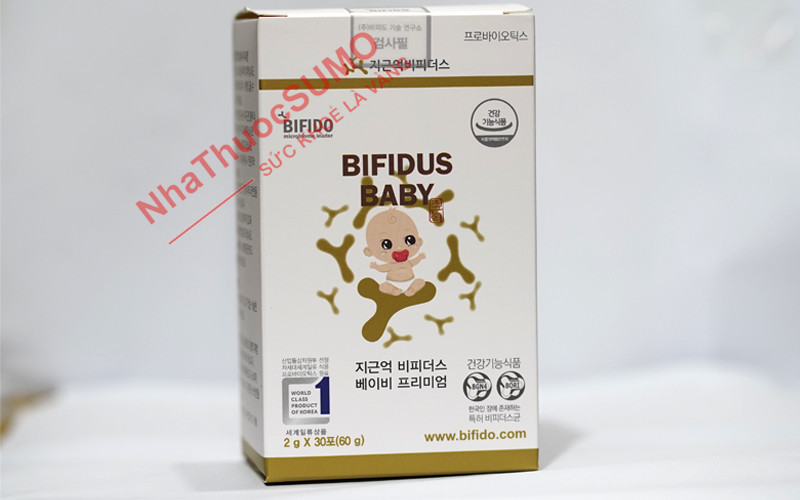 Bifidus Baby là sản phẩm hỗ trợ tiêu hóa đến từ Hàn Quốc