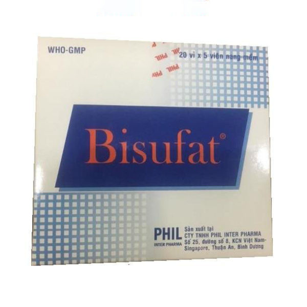 Bisufat -  Hỗ trợ tăng cường sức khỏe, chống oxy hoá