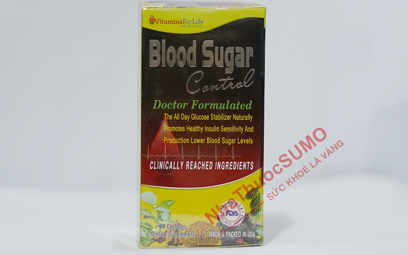 Thành phần thuốc Blood Sugar Control được chiết xuất từ tự nhiên