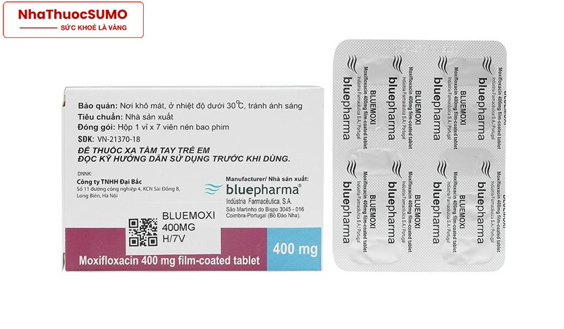 Bluemoxi là một loại thuốc kháng sinh được nghiên cứu và sản xuất tại Ả Rập Saudi