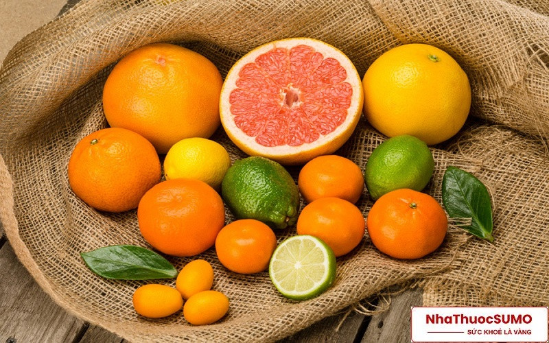 Hoa quả là nguồn bổ sung vitamin C hiệu quả