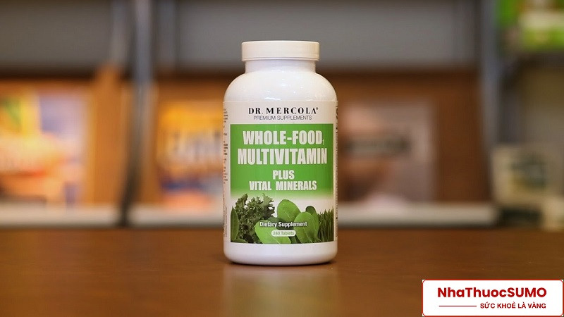 Dr. Mercola Children's Multivitamin, đây là loại Vitamin tổng hợp chứa 28 loại Vitamin