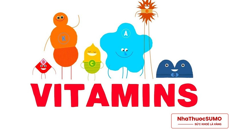 Vitamin tổng hợp bao gồm tất cả các vitamin cần thiết cho cơ thể như A, B, C, D, K,...