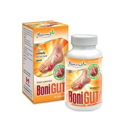 Thuốc BoniGut hỗ trợ điều trị bệnh gout lọ 60 viên