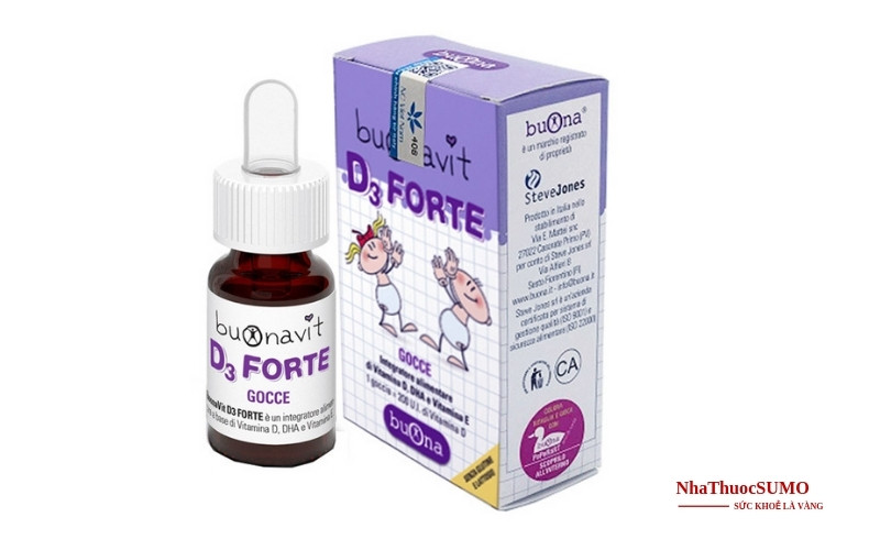 Thuốc bổ não Buonavit D3 Forte