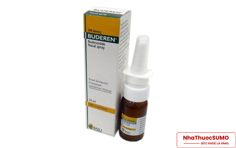 Buderen Spray là thuốc có dạng xịt rất dễ sử dụng