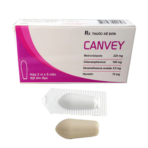 Thuốc đặt Canvey điều trị viêm âm đạo