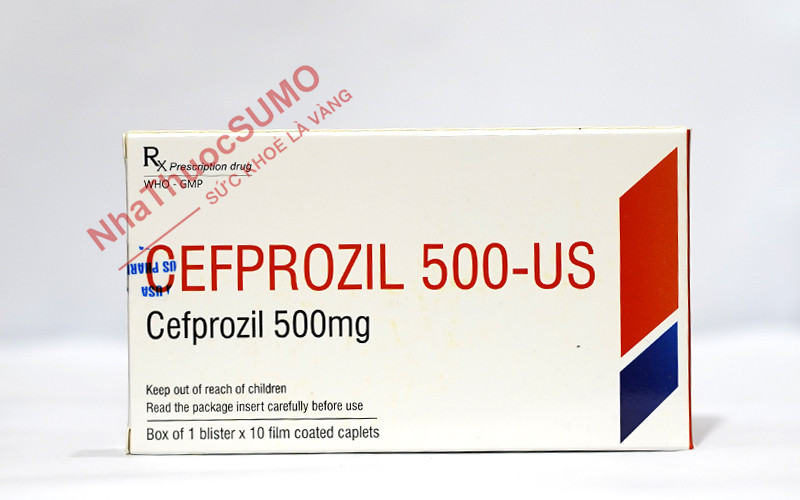 Thuốc cefprozil với hàm lượng 500mg