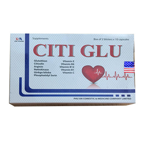 Citi Glu - Thực phẩm chức năng hỗ trợ chức năng não bộ