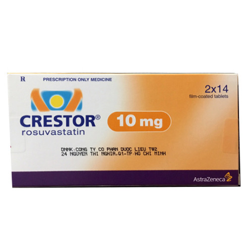 Crestor - Hỗ trợ điều trị mỡ máu, phòng đột quỵ, đau tim