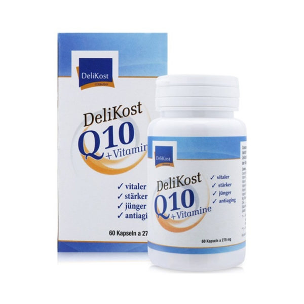 Delikost Q10 - Viên uống hỗ trợ sức khỏe tim mạch
