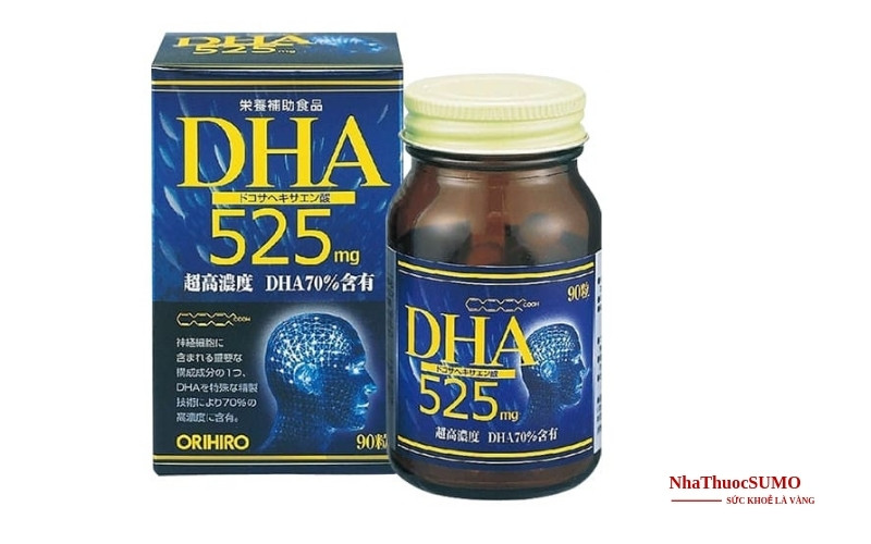 Thuốc bổ não Nhật DHA 525mg