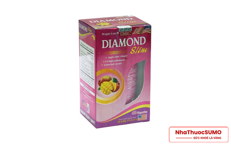 Thuốc Diamond Slim là sản phẩm giảm cân có xuất xứ Mỹ