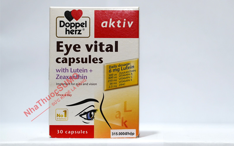 Đây là một loại thuốc bổ mắt giúp giảm nguy cơ bị thoái hóa