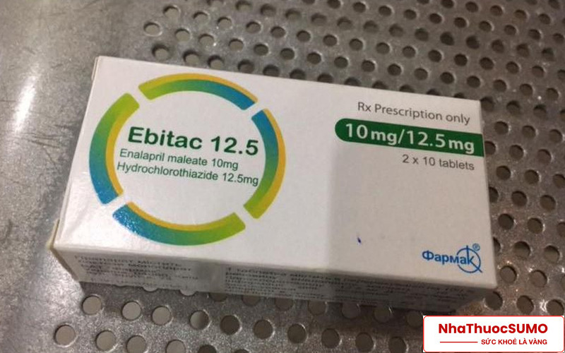 Ebitac 12.5 là một loại thuốc huyết áp, tim mạch rất hiệu quả