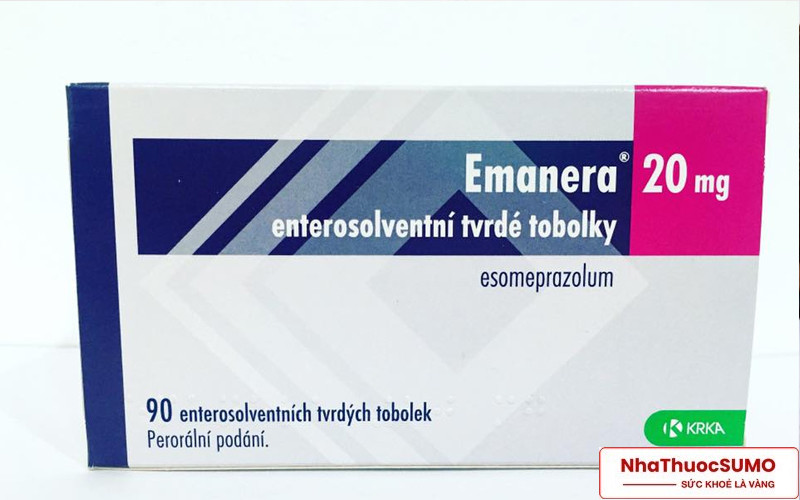 Emanera thuộc nhóm thuốc điều trị các bệnh liên quan đến dạ dày
