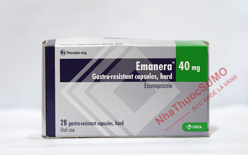 Thuốc Emanera 40mg với hàm lượng 40mg