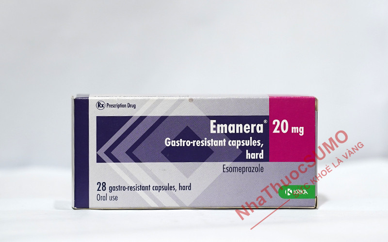 Ngoài hàm lượng 40mg thuốc Emanera còn có hàm lượng 20mg