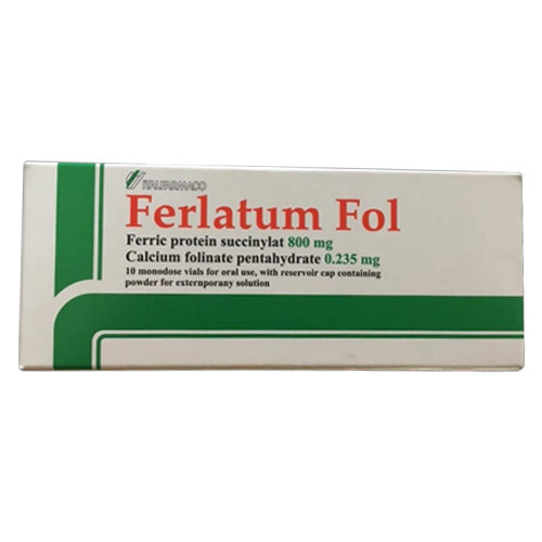 Ferlatum Fol - Hỗ trợ phòng ngừa và điều trị thiếu hụt sắt, folate