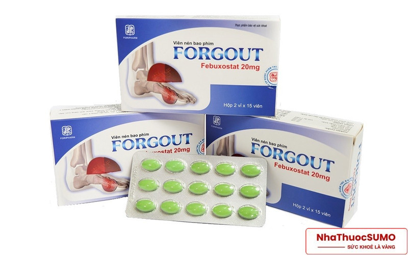 Forgout là sản phẩm chuyên để điều trị gout