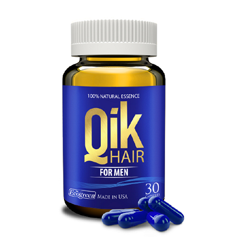 Qik Hair For Men - Hỗ trợ mọc tóc, cải thiện tình trạng rụng tóc ở nam giới