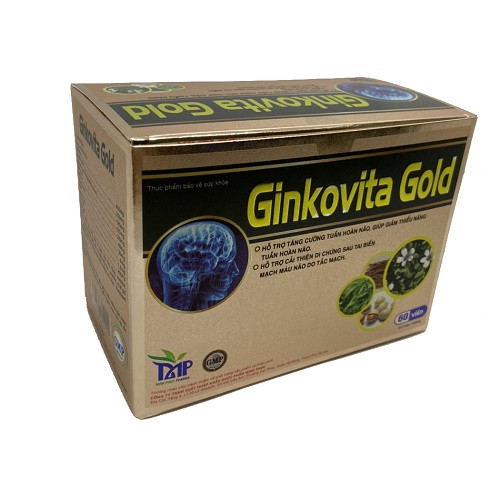 Ginkovita Gold - Hỗ trợ tăng tuần hoàn máu não