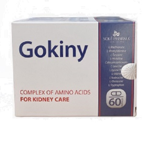 Gokiny -  Viên uống bổ sung đạm, nâng cao sức đề kháng và tăng cường sức khỏe.