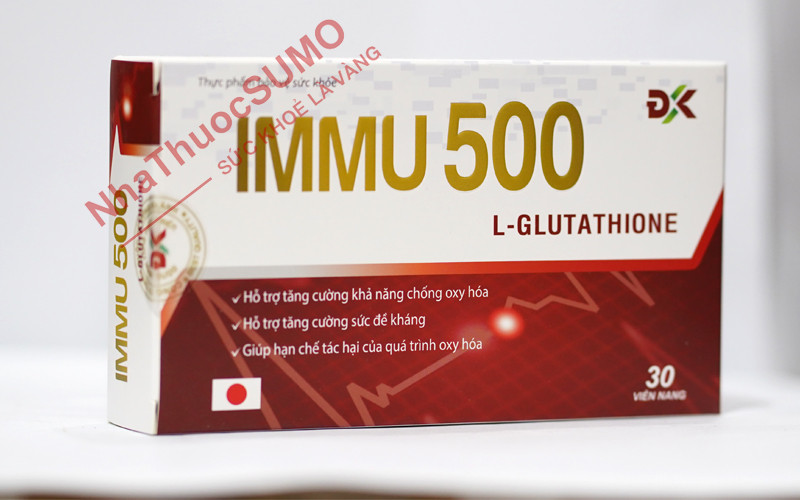Immu 500 là thực phẩm bảo vệ sức khỏe có dạng viên nang