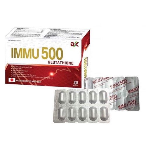 IMMU 500 - Tăng cường chống oxy hóa, bảo vệ hệ miễn dịch.