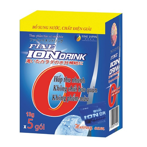 Ion drink bổ sung nước và chất điện giải