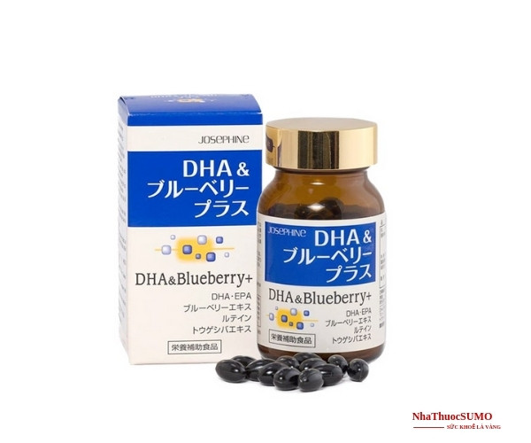 Thuốc bổ não Nhật Bản Josephine DHA & Blueberry Plus