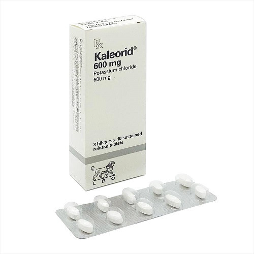 Thuốc Kaleorid 600 điều trị K huyết