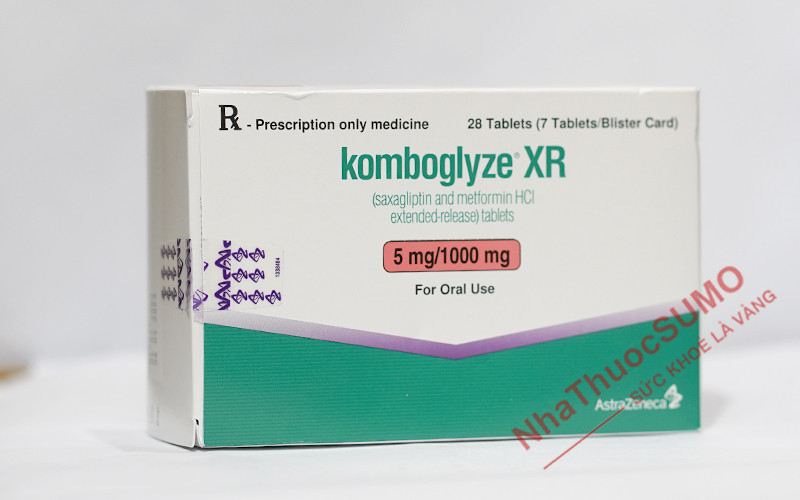 Komboglyze Xr là thuốc chuyên điều trị bệnh tiểu đường